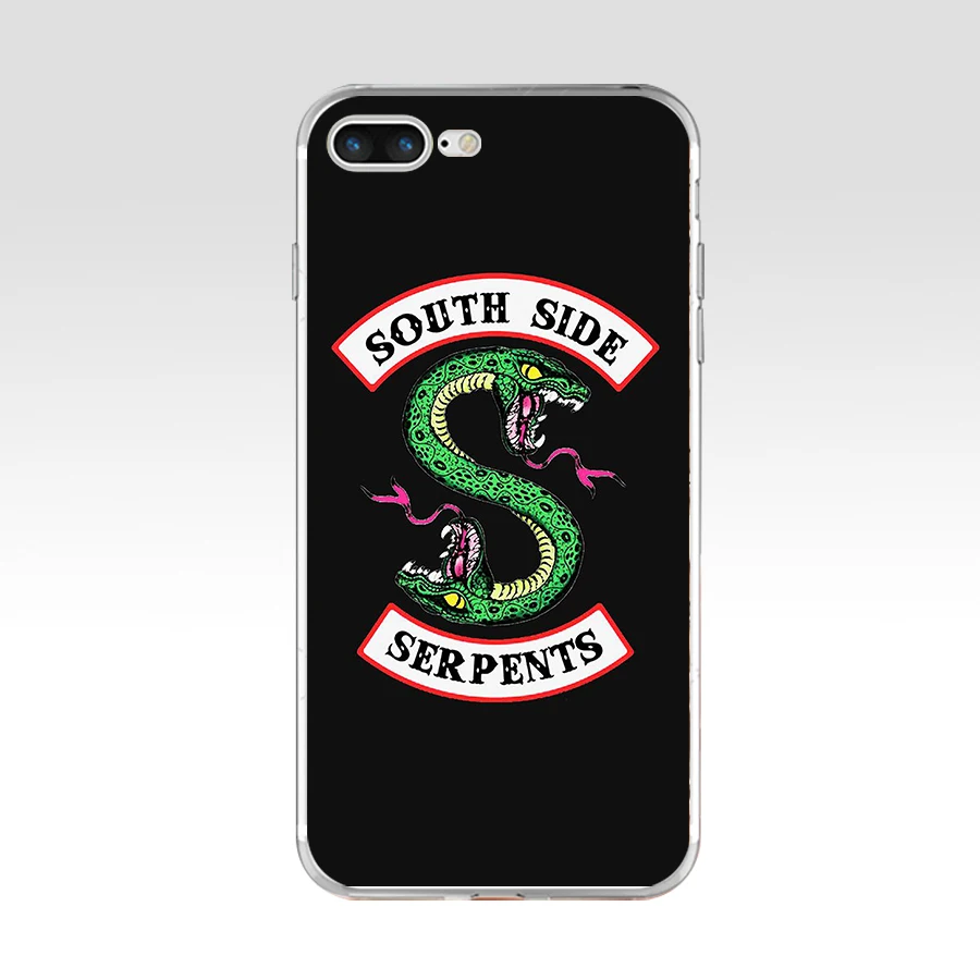 178FG tv riverdale South Side Serpent s Мягкий силиконовый чехол из ТПУ для Apple iPhone5 5s se 6 6s 7 8 plus x xr xs