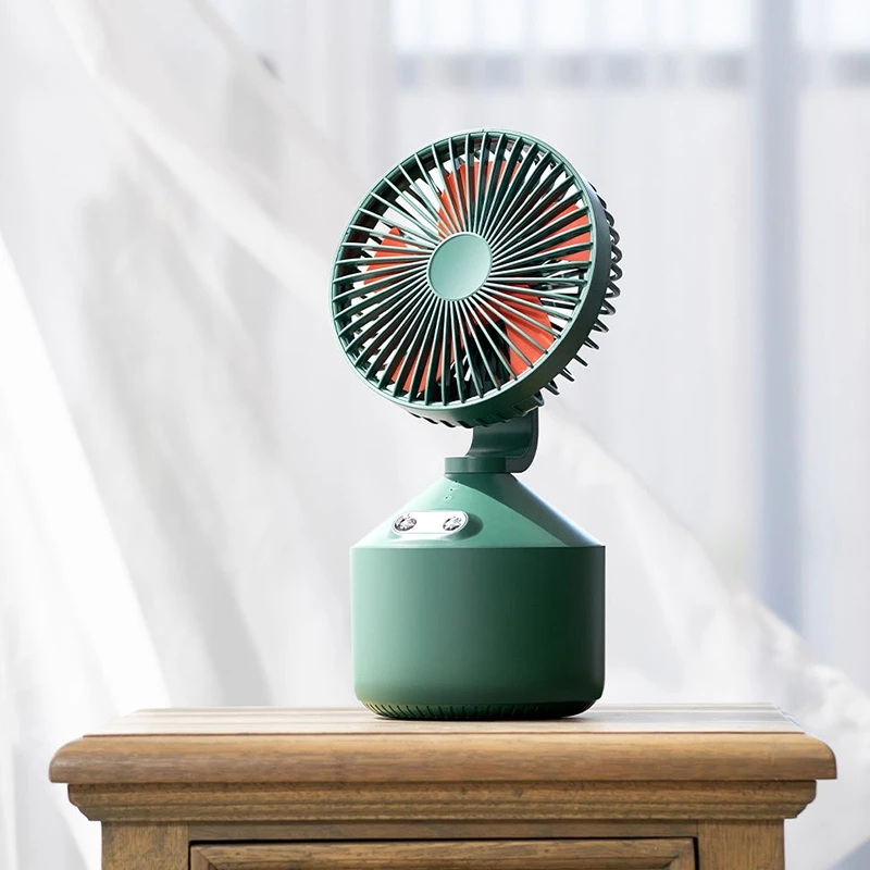 

USB Desk Spray Fan 45 Degree Adjustable Large Capacity Cooling Mute Humidifier Table Desktop Spray Fans for Bedroom
