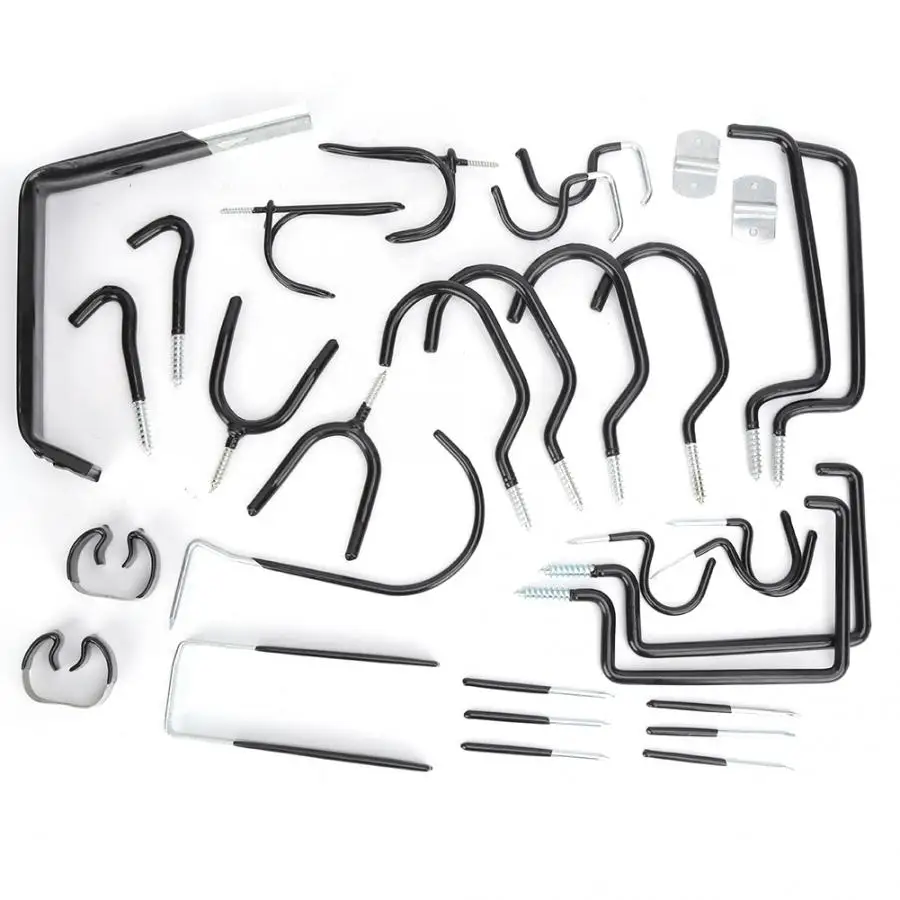 Набор тяжелых оцинкованных стальных крючков 30 шт.|Крючки| |