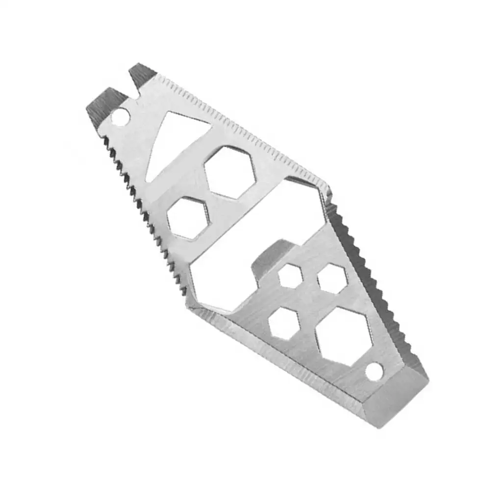 Уличный многофункциональный ключ-брелок из нержавеющей стали шестигранный