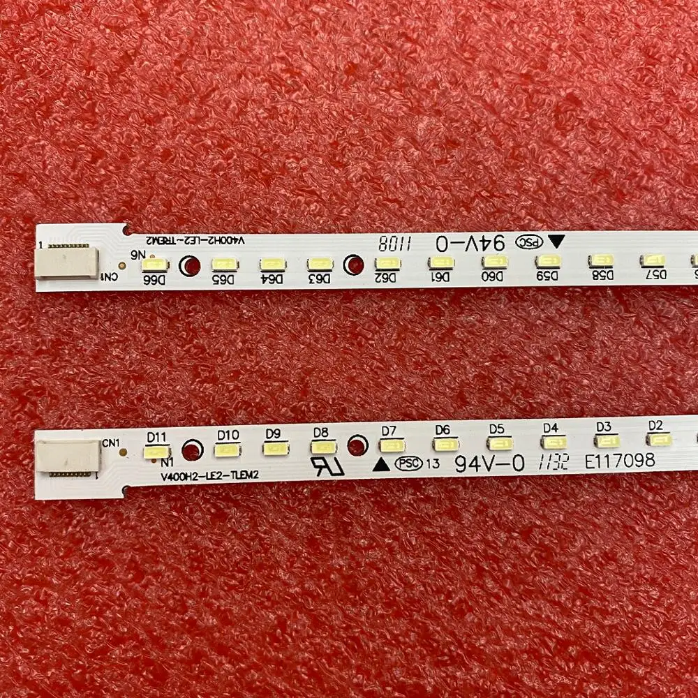 Светодиодная лента для подсветки Toshiba 40AL800 40EL100C V400HJ2 LE2 E187565 V400H2 TLEM2 TREM2 TREM1 2