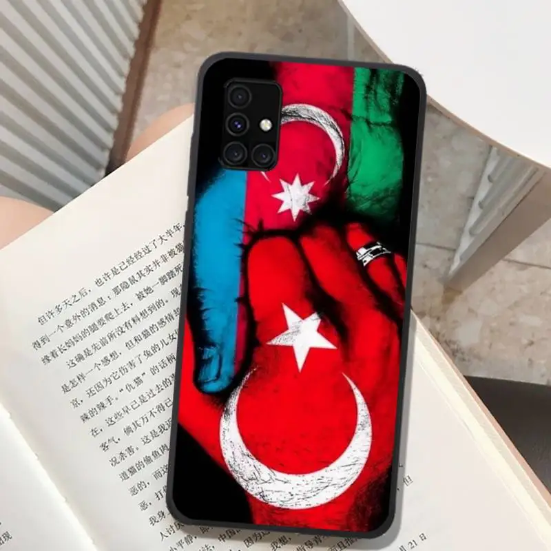 

Azer baijan buta flag Phone Case for Samsung A91 01 10S 11 20 21 31 40 50 70 71 80 A2 CORE A10
