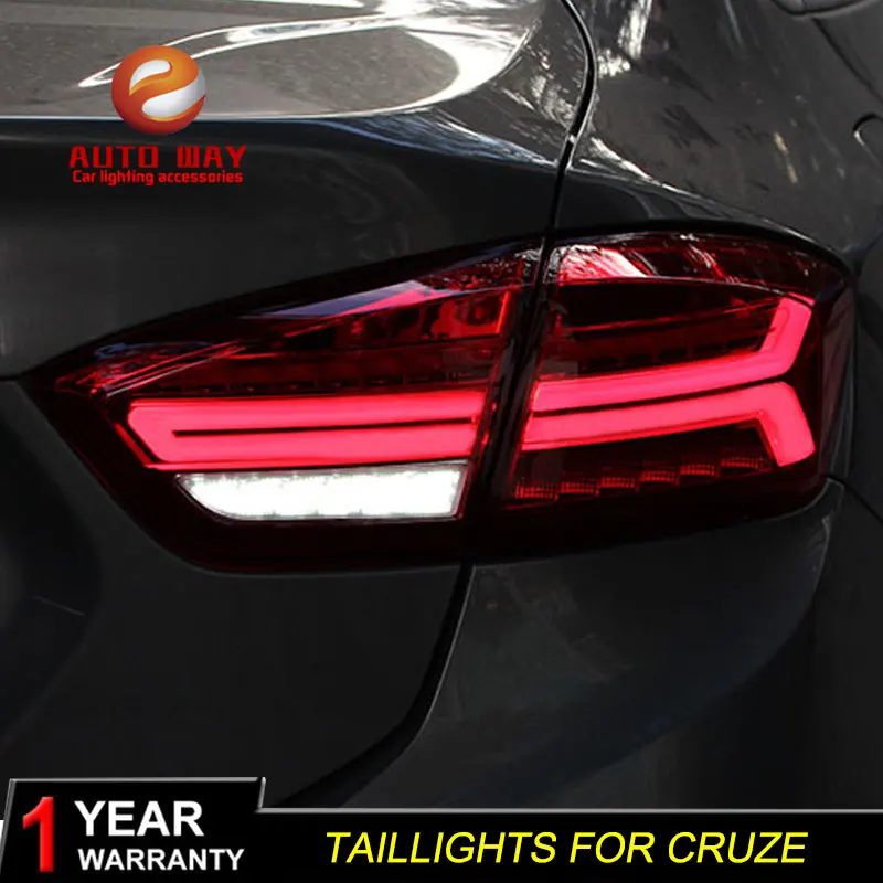 Чехол для стайлинга автомобиля Chevrolet Cruze 2017 2018 задний светильник s светодиодный