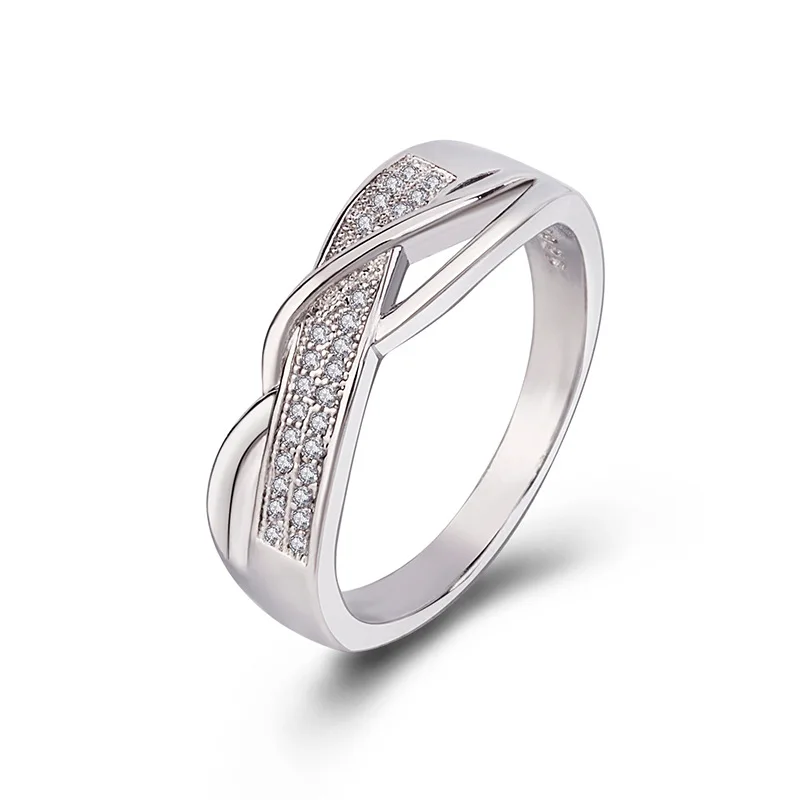 Kemstone Creatived Engagemnet кольцо медь золото посеребренное кольцо для женщин ювелирные изделия подарок