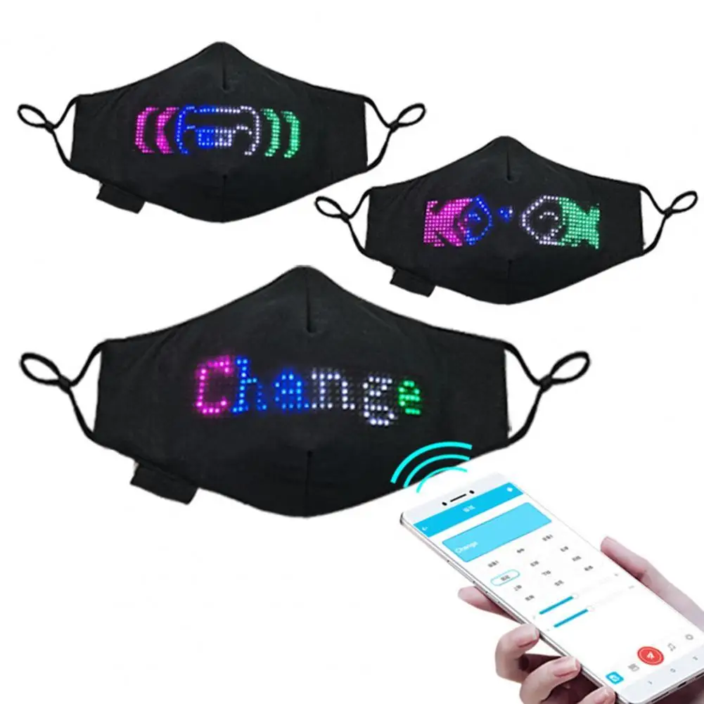 Унисекс зарядка через USB программируемый люминесцентный bluetooth соединение DIY