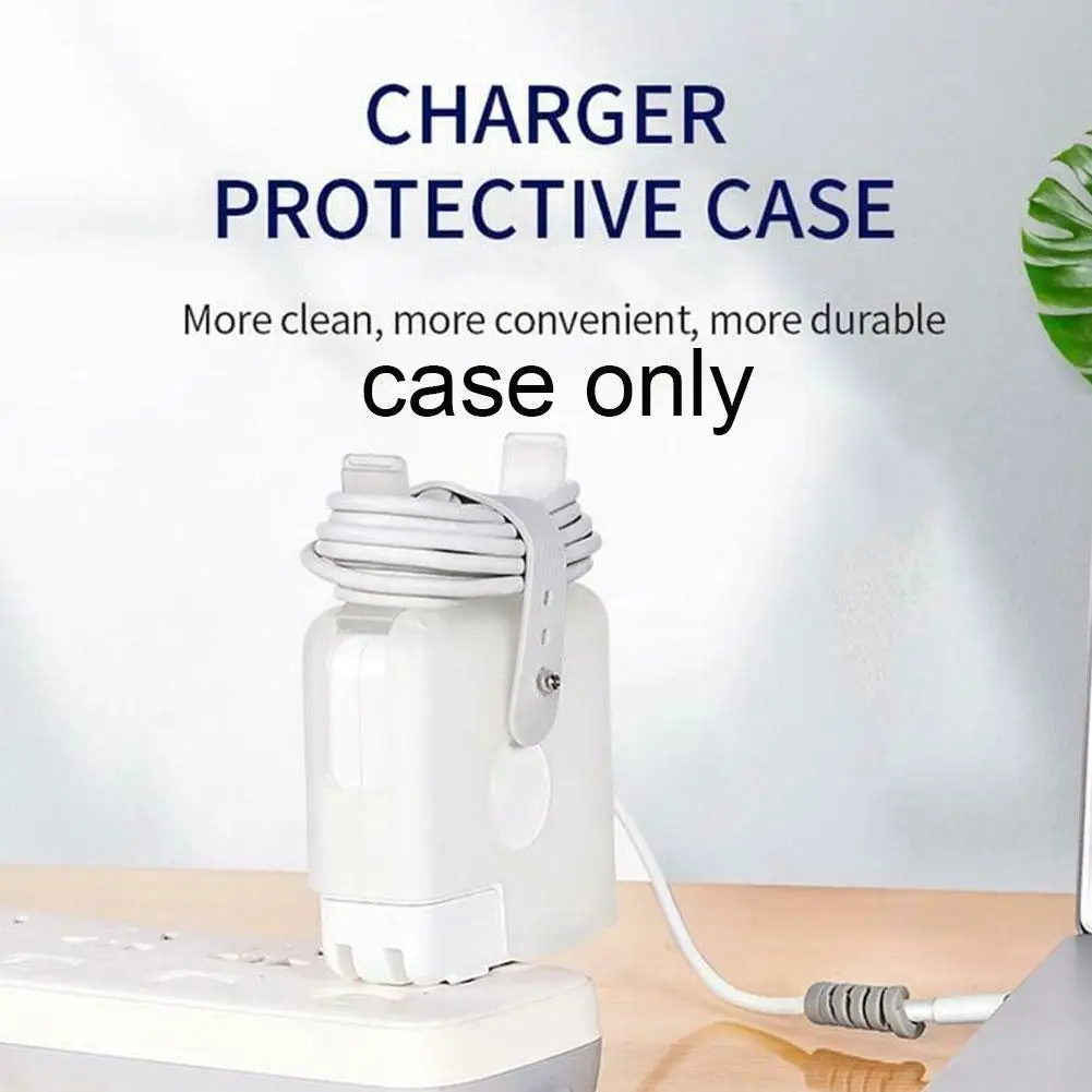 

1Pc Charger Protective Shell Is Suitable For Macbook Power Supply Protective Sleeve Adapter Shell