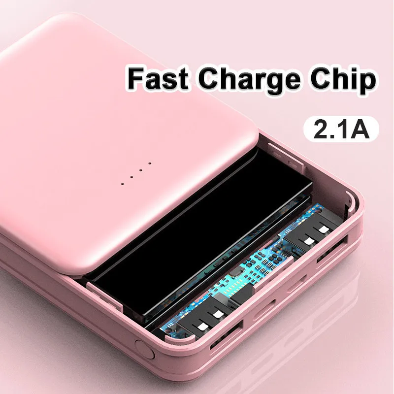 30000mAh внешний аккумулятор мини портативный квадратный индикатор заряда батареи