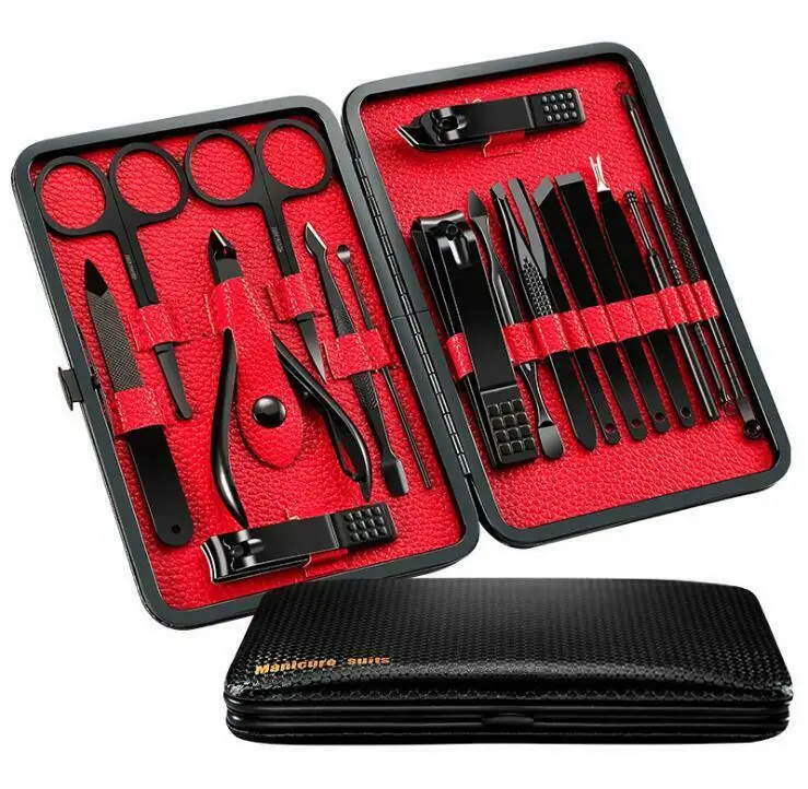 Набор для маникюра/педикюра шт. инструментов кусачек ногтей чистый уход за