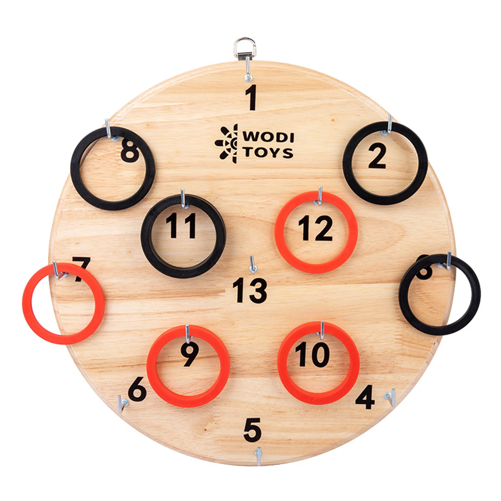 купить Drinking Game Toy Toy Wooden Ring Toss Game Toss Hook Board Games Indoor Wall Toss Ring Game Set For Kids Adults в интернет-магазине