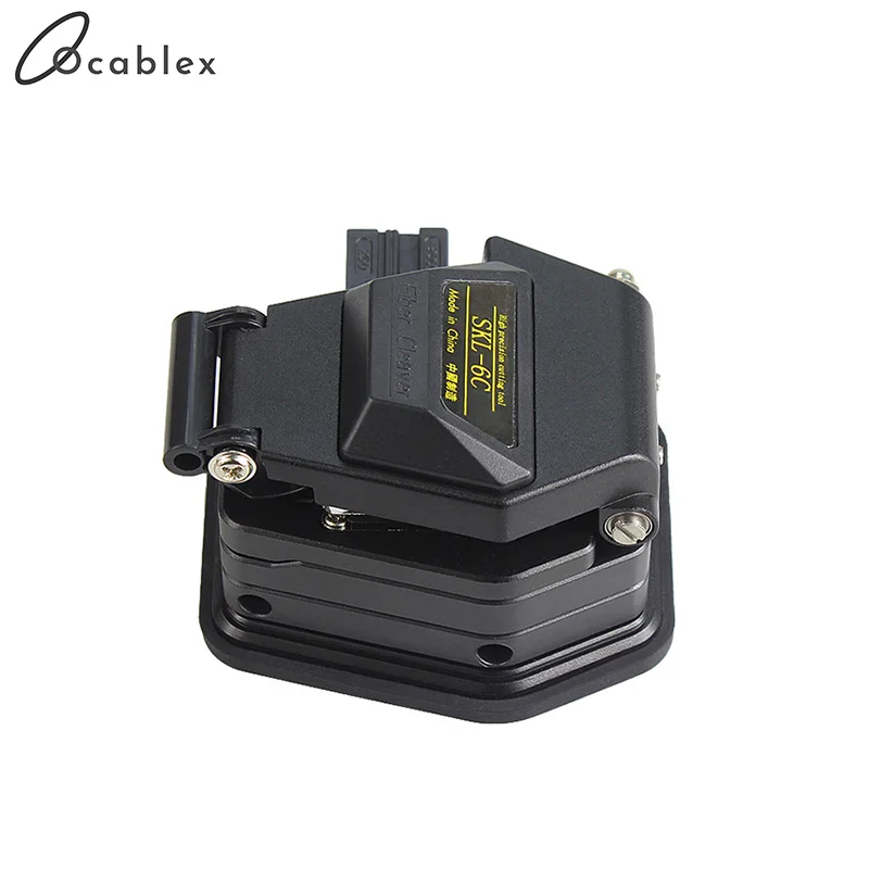 HOT Fiber cleaver SKL-6C cable cutting knife FTTH fiber optic tools cutter High Precision Cleavers 16 surface blade | Мобильные