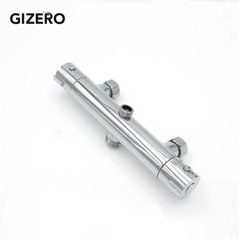 new arrival high quality bathroom thermostatic mixer valve shower faucet inelligent bathtub mixer valvola termostatica zr960 free global shipping