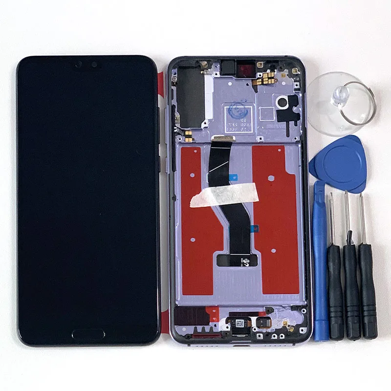 6 1 &quotоригинальный М &amp Sen для Huawei P20 Pro CLT-AL ЖК-экран дисплей Сенсорная панель