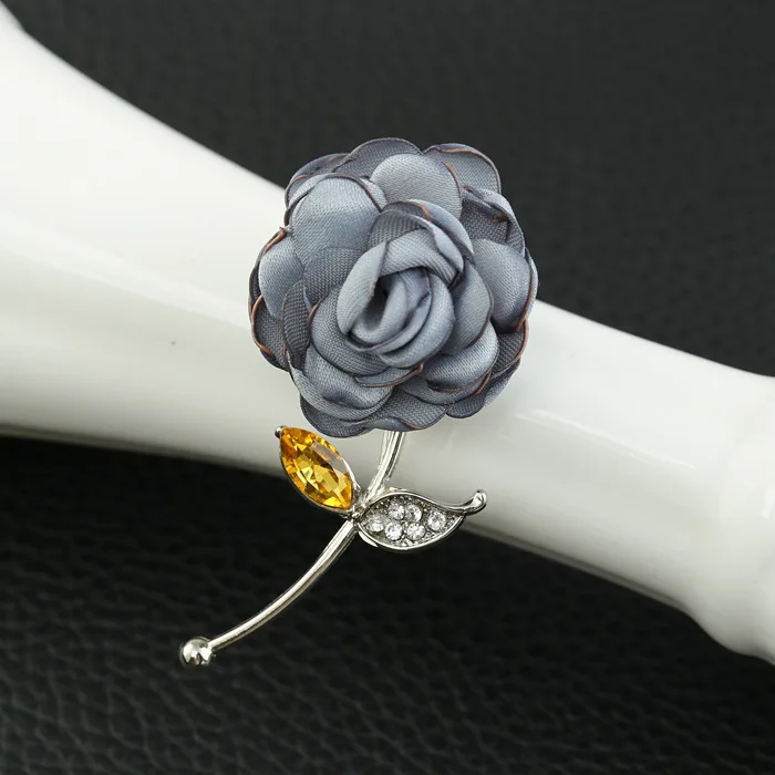 I Remiel модная женская брошь в виде цветка из ткани для художественного творчества