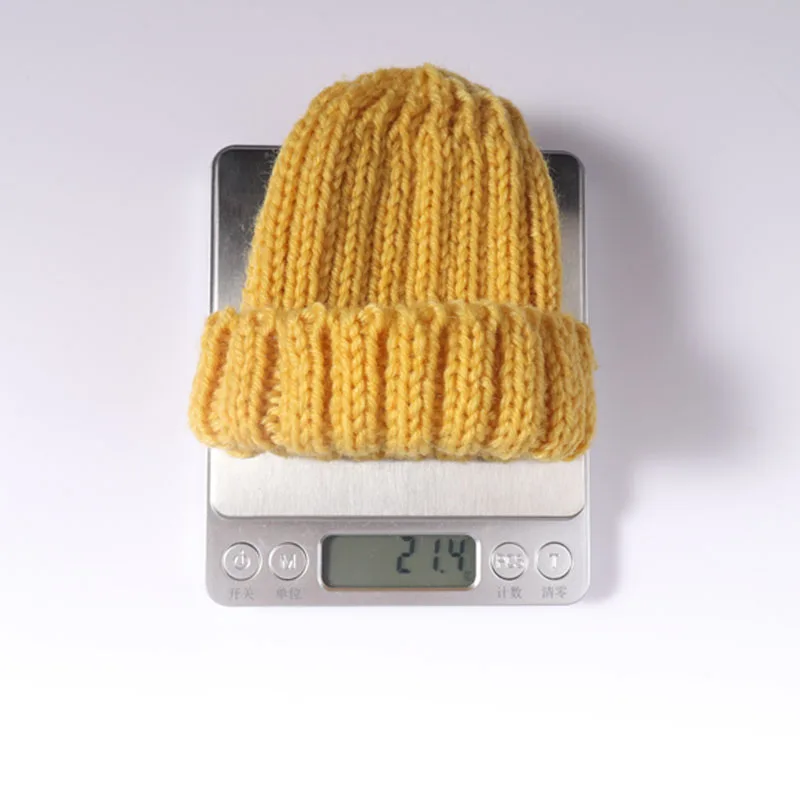 14 см опрессовочная вязаная большая шапка Милая подвеска Корейская кукольная