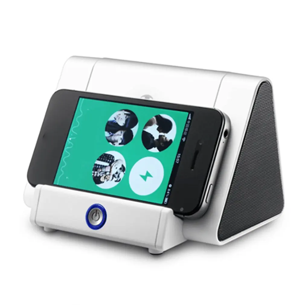 

Smart Mini Speaker Gift Magic Wireless Audio Portable Intelligent Induction Phone Stand Holder Home Amplifier Super Bass Outdoor