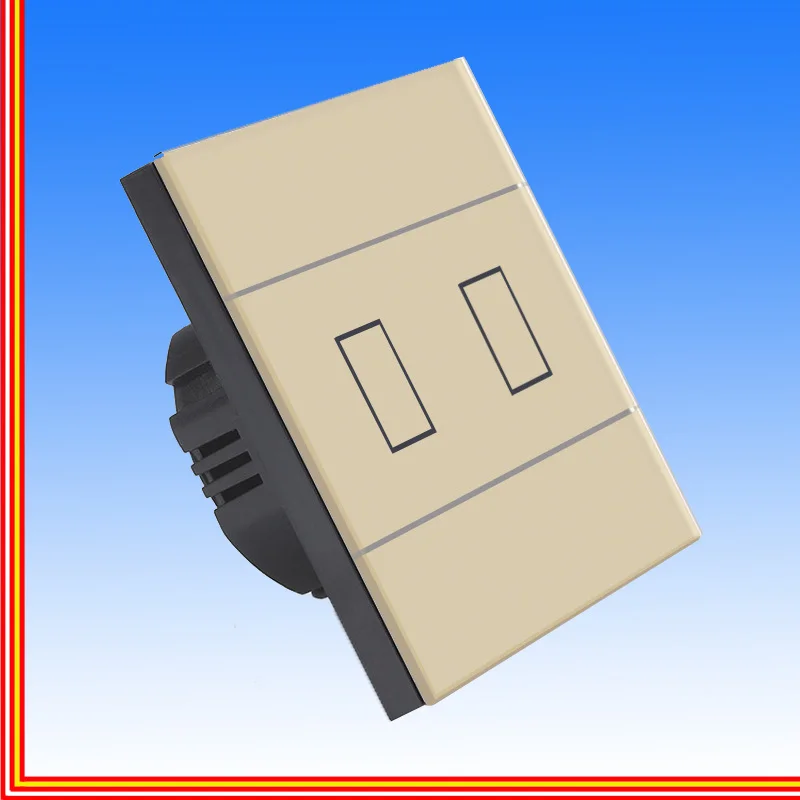Настенный сенсорный выключатель настенный переключатель освещения панель из