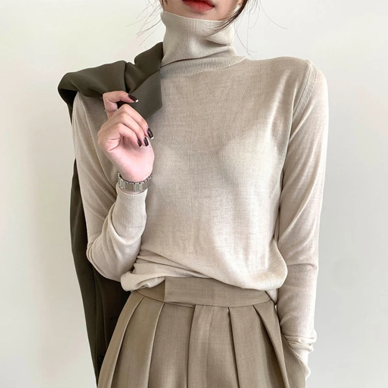 

Wavsiyier Jumper Loose Knitted Sweater Women Winter 2020 Elegant Cute Korean Vintage Loose d Solid Pullover Thick Autumn