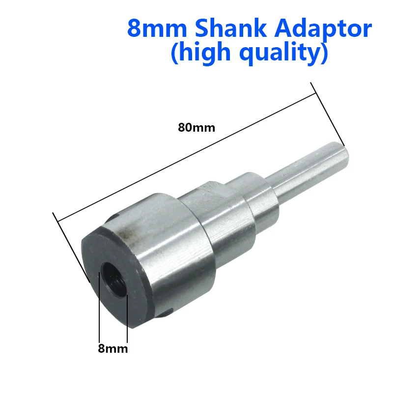 8mm high quality LAVIE 1 шт. 1/" 8 мм 12 мм 1/2" хвостовик фрезы удлинитель стержня цанговый гравировальный станок удлинитель фрезы для дерева MC04003 - Длина режущей кромки: 8mm high quality