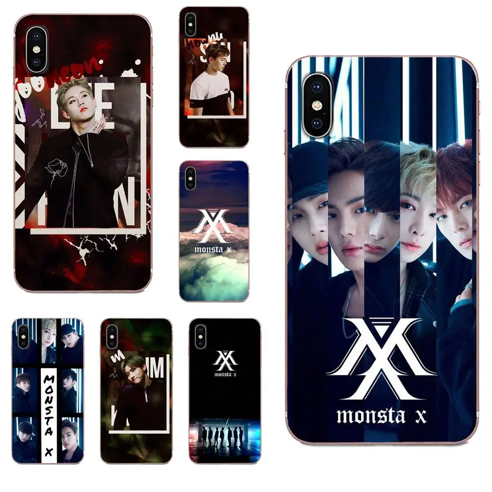 Monsta X Kpop Boy Group лучше всего для Samsung Galaxy Note 8 9 10 Pro S4 S5 S6 S7 S8 S9 S10 S11 S11E S20 Edge Plus Ultra |