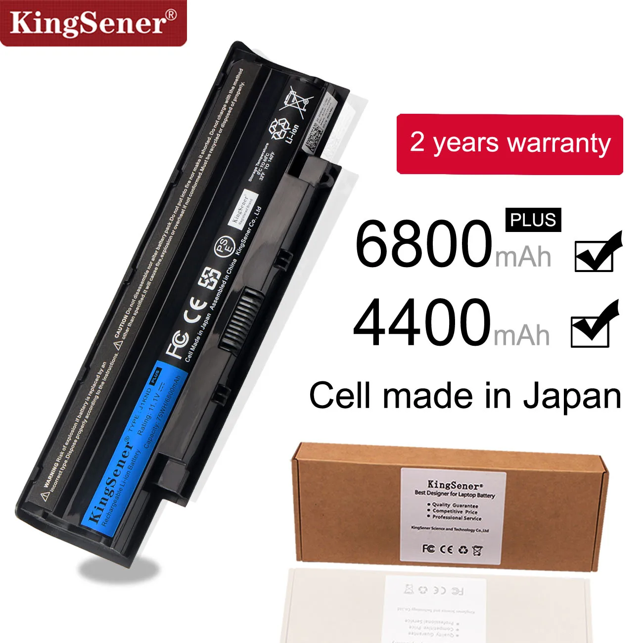 KingSener J1KND ноутбук Батарея для DELL Inspiron N4010 N3010 N3110 N4050 N4110 N5010 N5010D N5110 N7010 N7110 M501 M501R M511R