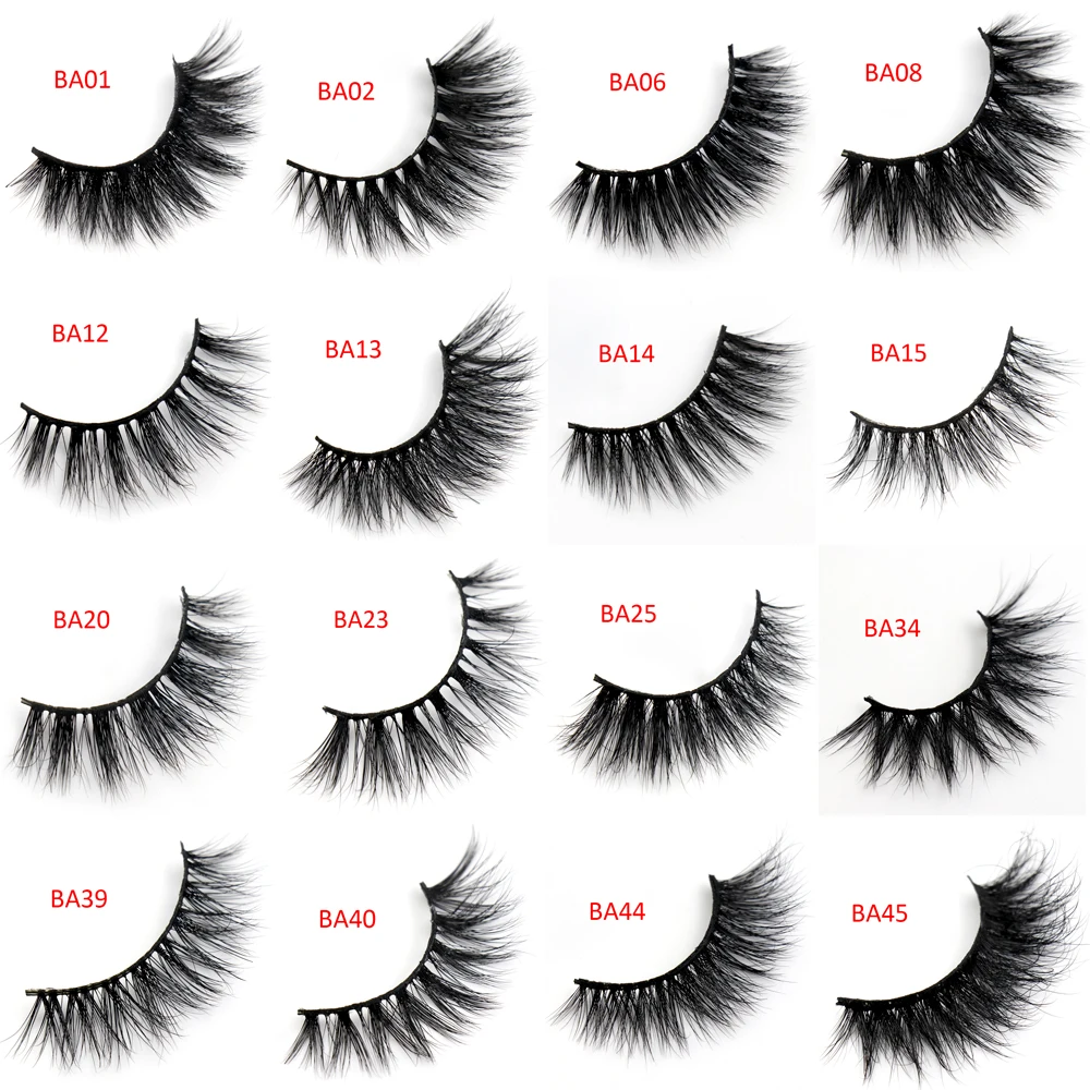 

DramaU 5D Mink Eyelashes Long Lasting Mink Lashes Natural Dramatic Volume Makeup Extension Thick Long 3D False Eyelashes