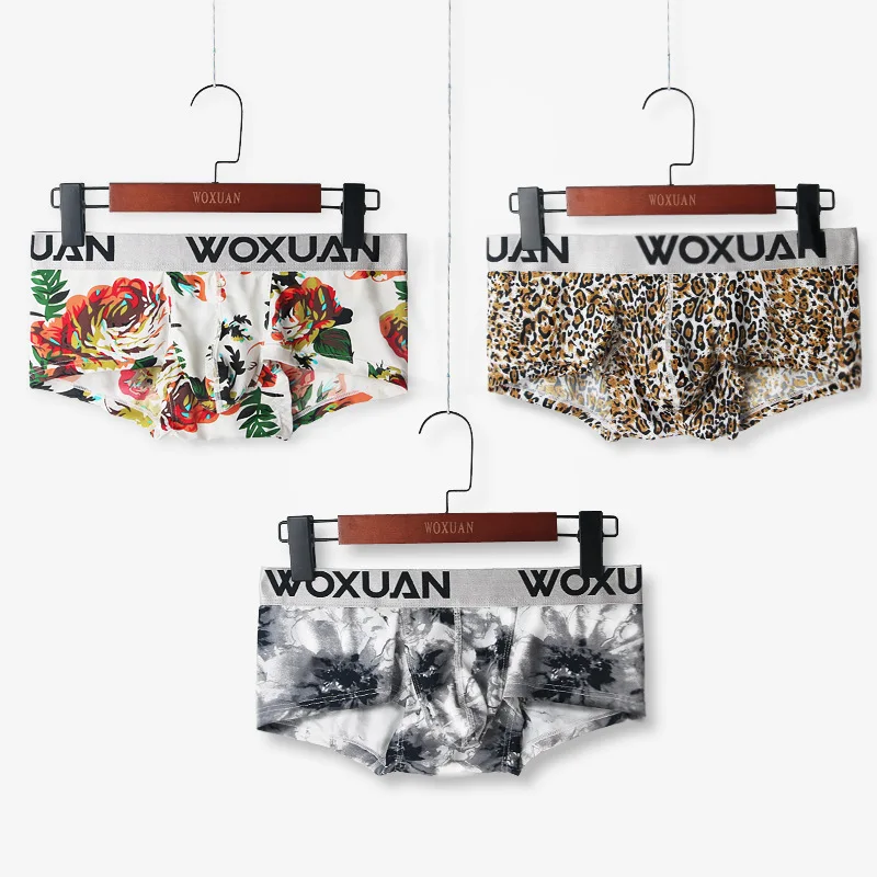 Мужские нейлоновые боксеры с карманом для пениса | Мужская одежда