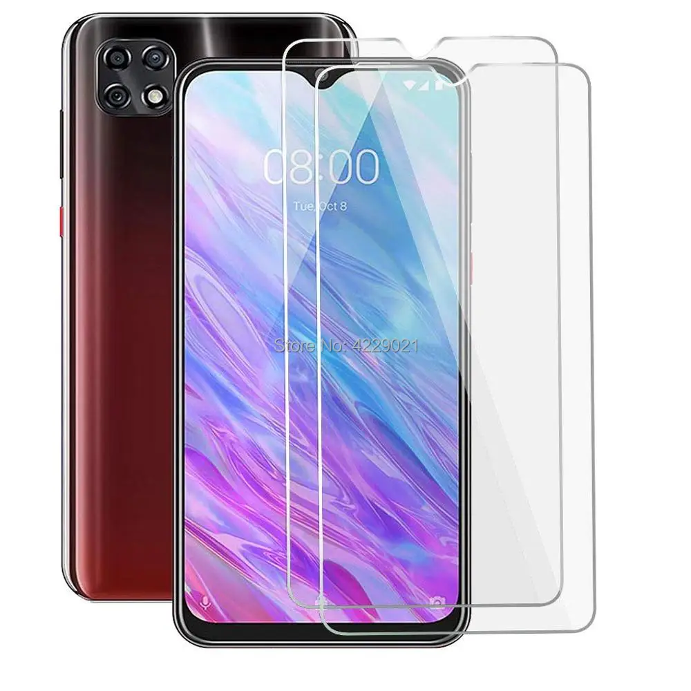 Закаленное стекло для ZTE Blade 20 smart 2 шт. защитная пленка 9H 2.5D экрана V1050|Защитные