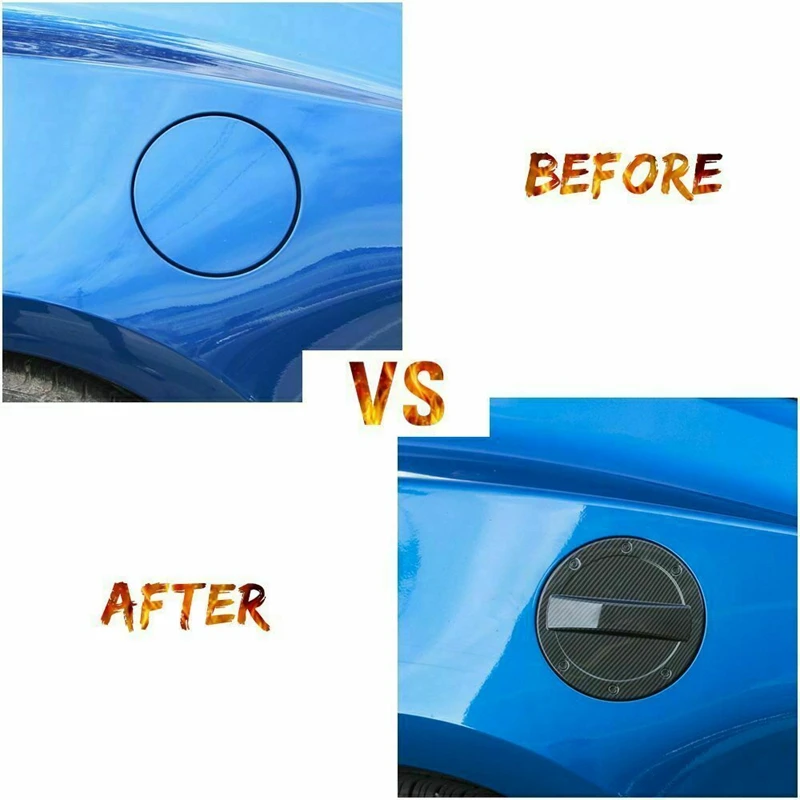 Top!-Car Fuel Tank Cap Cover Gas Decor Protect Trim for Chevrolet Camaro 2017 Up | Автомобили и мотоциклы