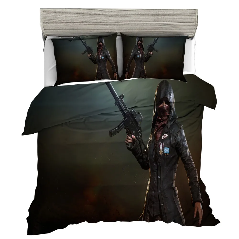 

3D Design Digital Printing Bedding Set Duvet Cover Pillowcase Bedclothes Dropshipping Gife Game Queen size 2020016
