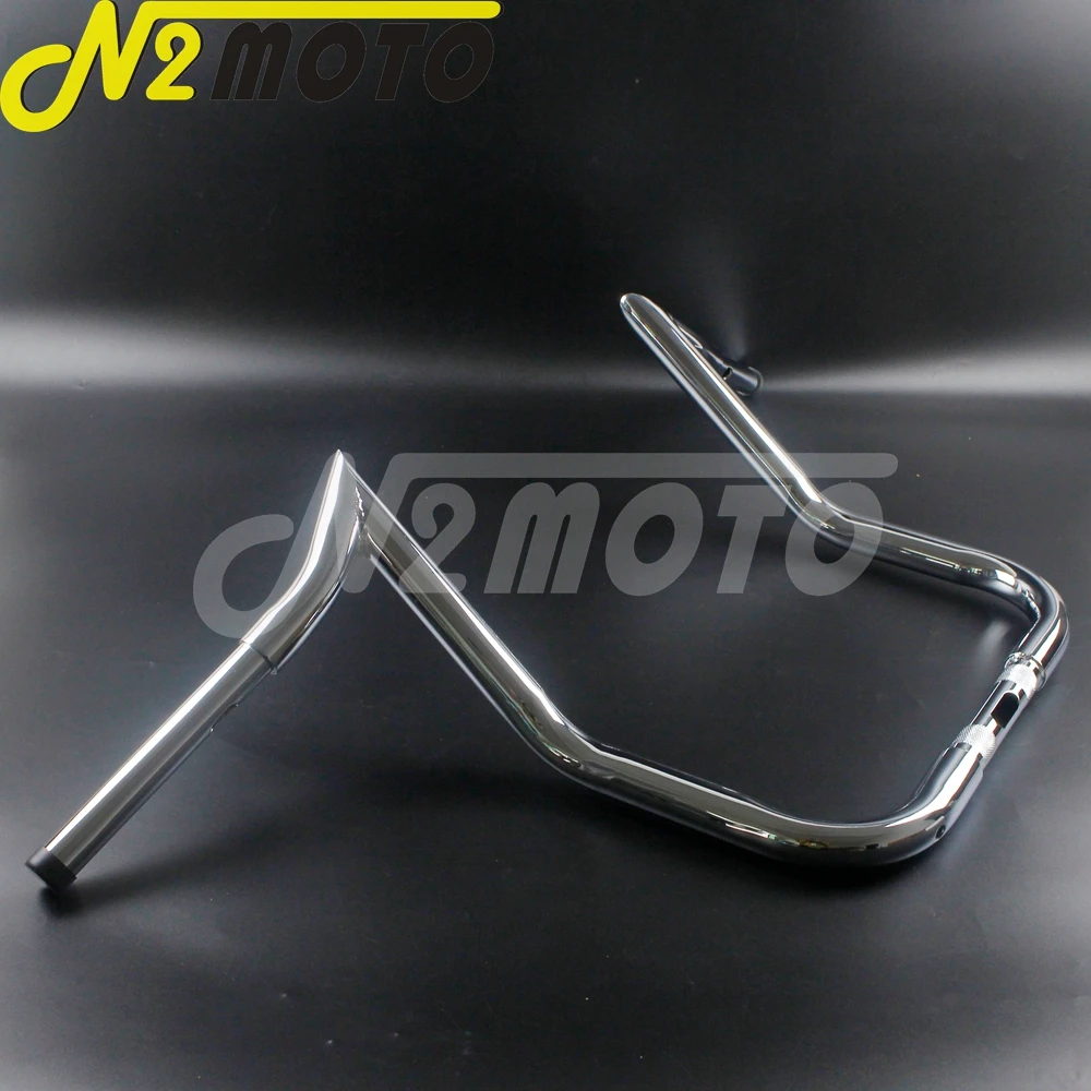 

Аксессуары для мотоциклов 1 1/4 "руль 12" 14 "подъем крыла летучая мышь балка для Harley Touring дорожные скользящие ограничители Baggers