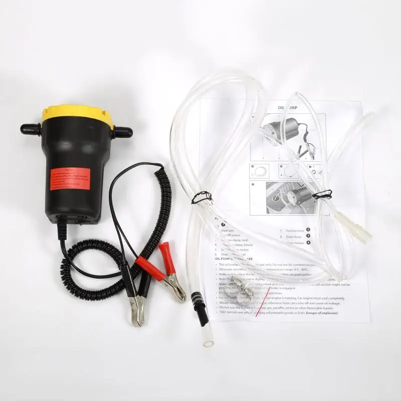 12V 60W масло/дизель жидкости отстойник Extractor Scavenge обмен насос для перекачки