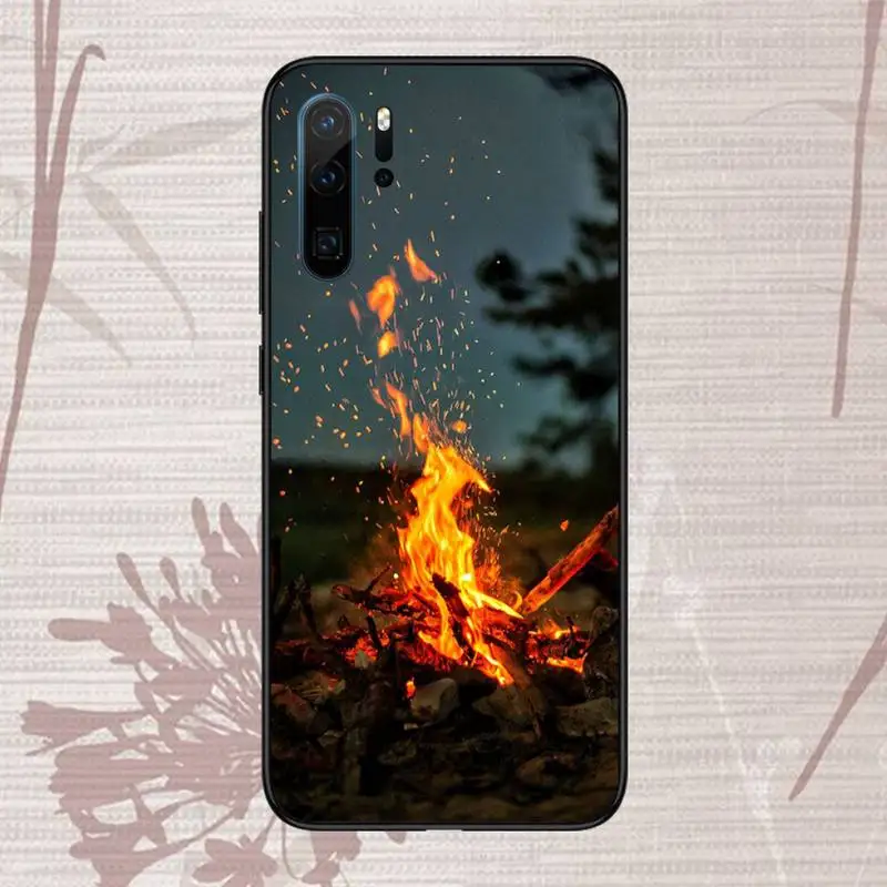 

bonfire Phone Case For Huawei P20 P30 P40 lite Pro P Smart 2019 Mate 10 20 Lite Pro Nova 5t