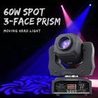 Светодиодный Inno Карманный Spot Мини Moving головной светильник 60 Вт Dmx 8 gobos эффект сценического светильник ing оборудование