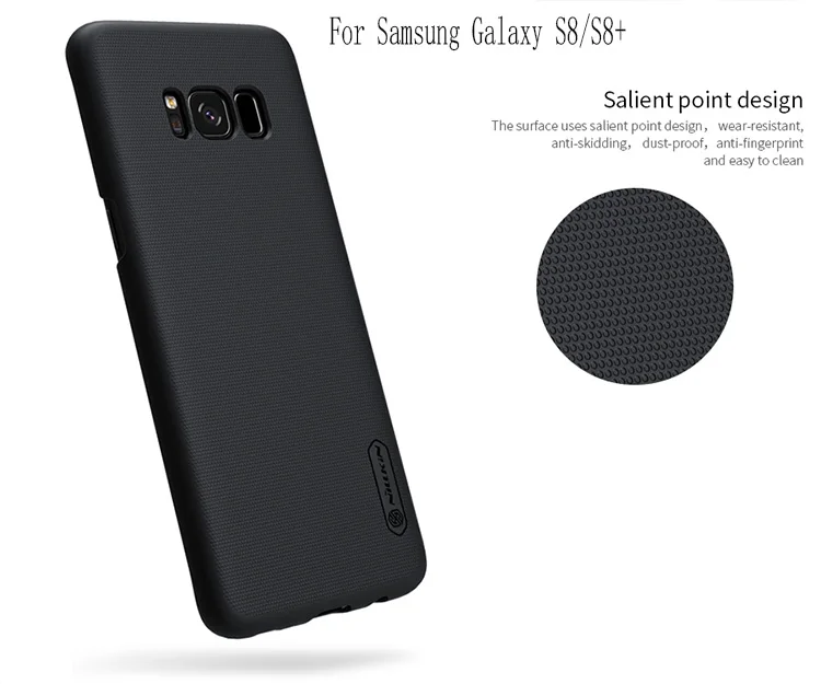 NILLKIN Супер Матовый щит жесткая задняя крышка из ПК чехол для samsung Galasy S10 5G/Galaxy S10/S10+/S9/S9+/S8/S8+ чехол для телефона