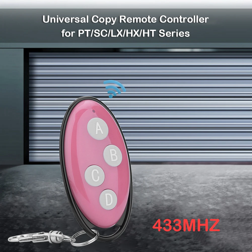 Универсальный пульт дистанционного управления для гаражных ворот 4 кнопки 433