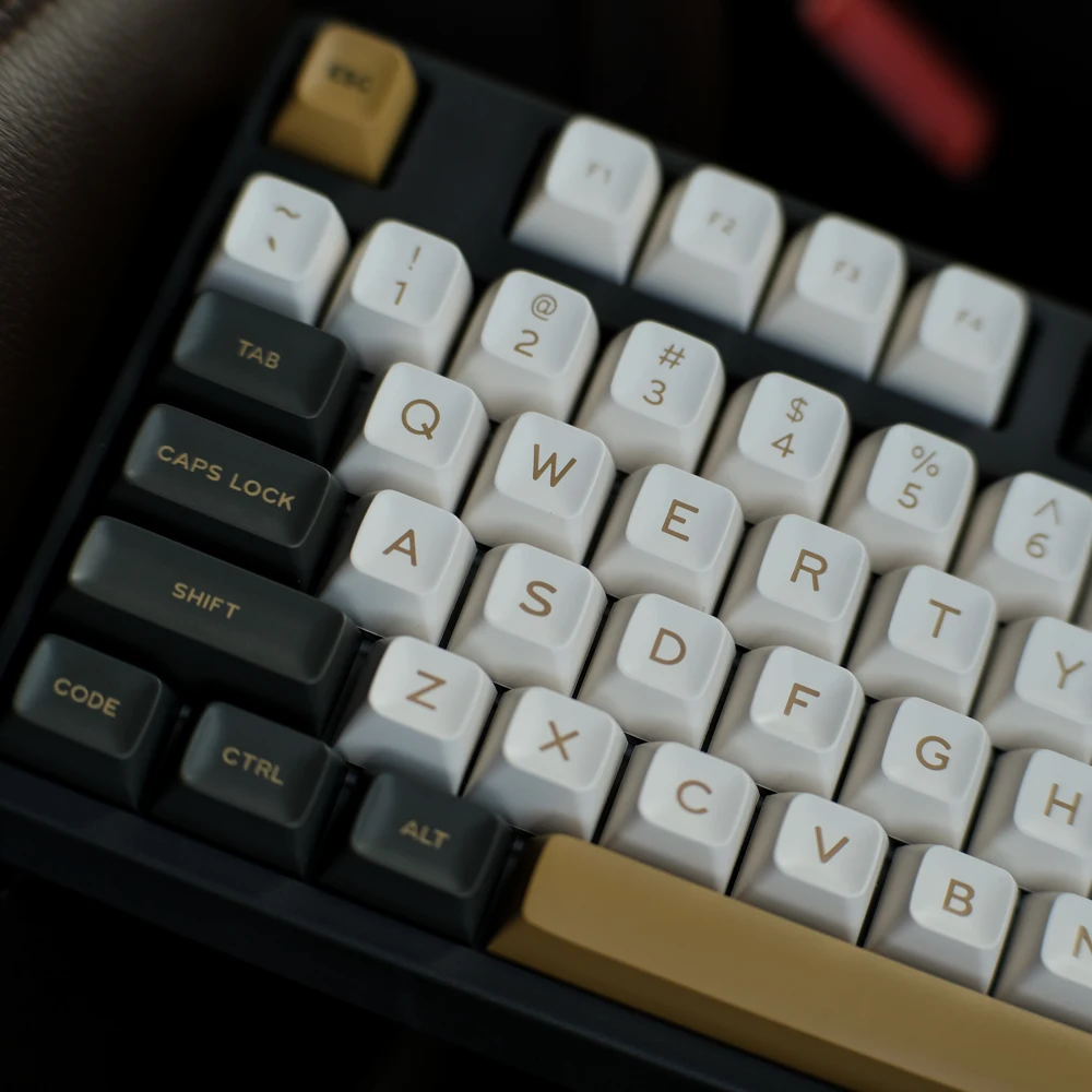 g mky afsa white shimmer keycap abs double shot keycap for cherry mx switch keycaps for wired usb mechanical gaming keyboard free global shipping