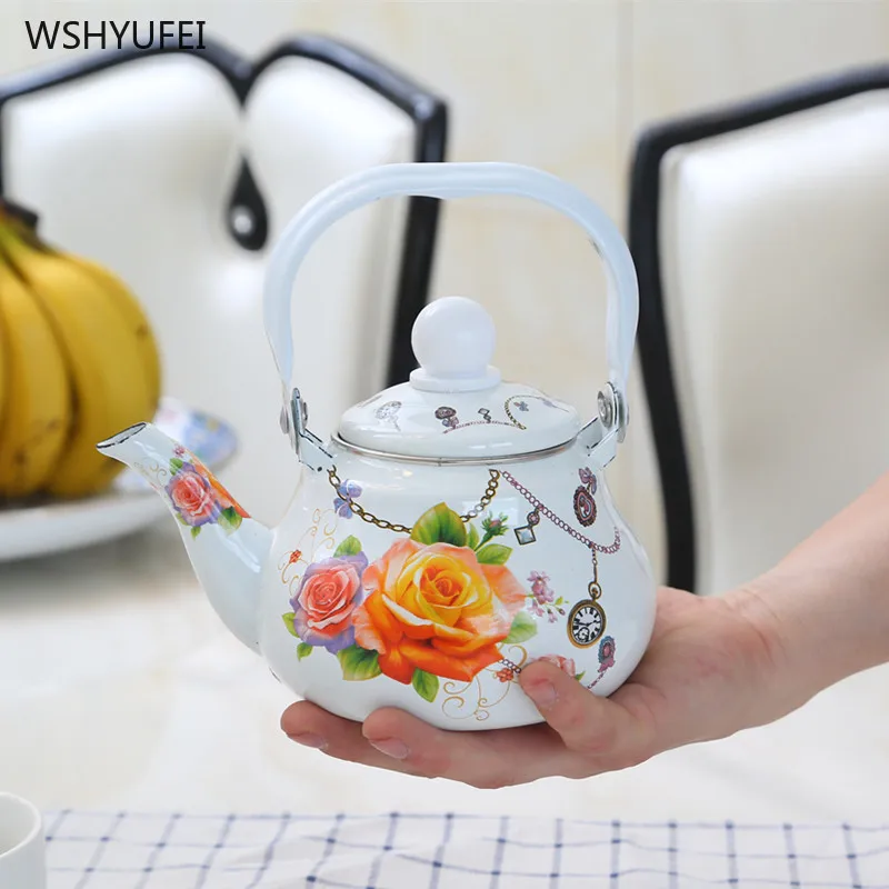 Портативная индукционная плита для детей с эмалью 0 8Л|Чайники| |