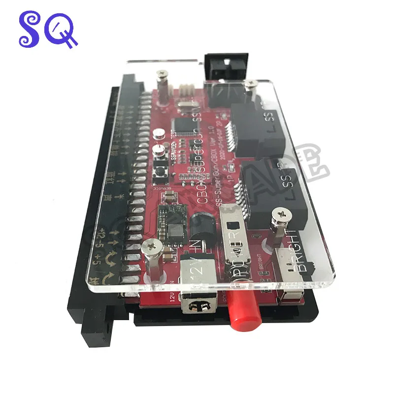 SNK Motherboard Jamma Connector NEOGEO Video SuperGun/CBOX mini SS Gamepad Interface GBS/SCART output 12V 8A Pwer Supply | Спорт и