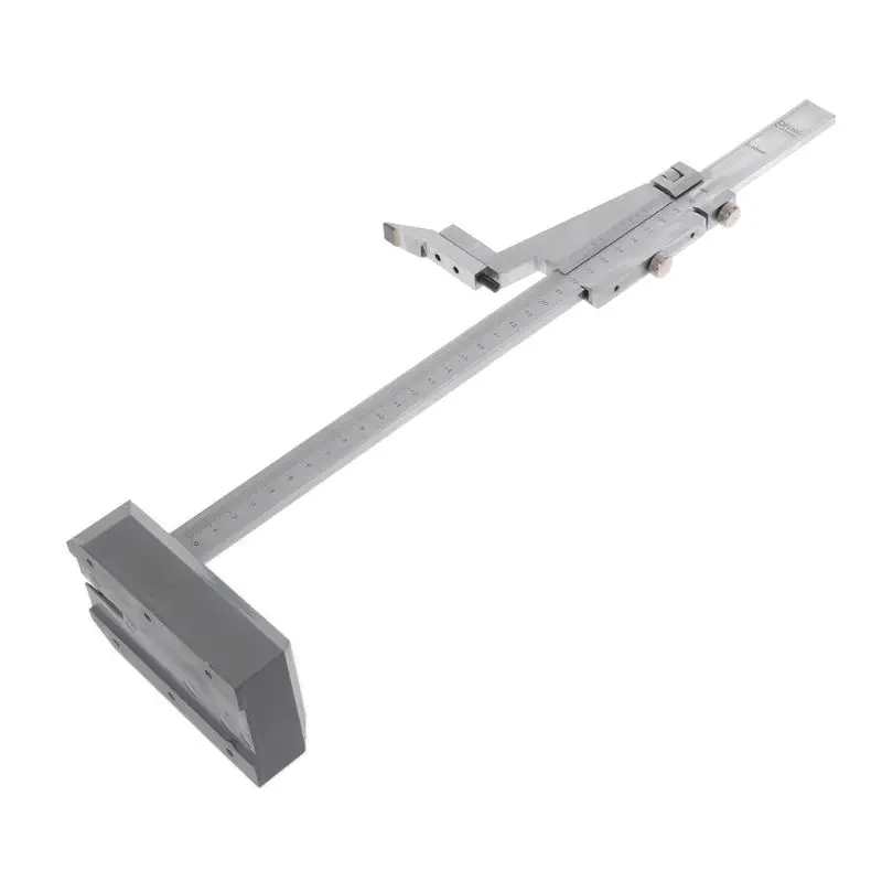 

0-300MM Metric Quality Stainless Steel Height Height Vernier Caliper Altitude Slide Gauge Marking Ruler Working Home DIY Tools