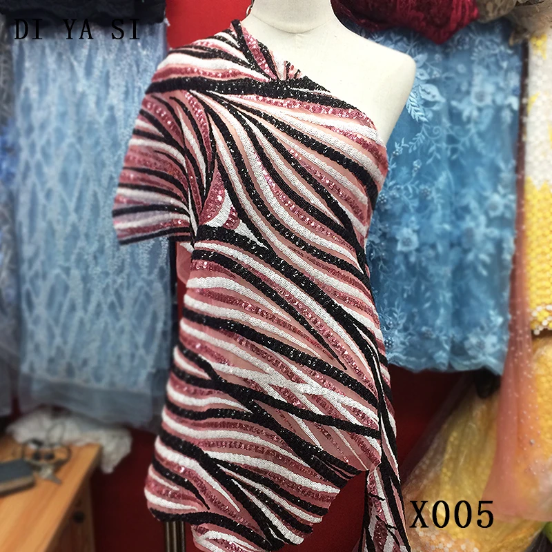 Telas кружевная ткань с блестками высокое качество африканские кружева 2018 для