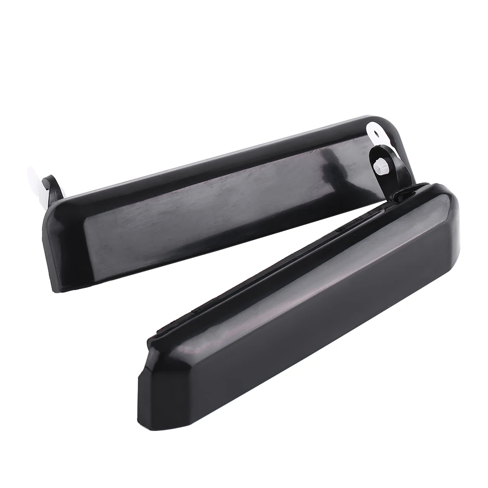 Семейный передний левый и правый комплект черный матовый формованный пластик