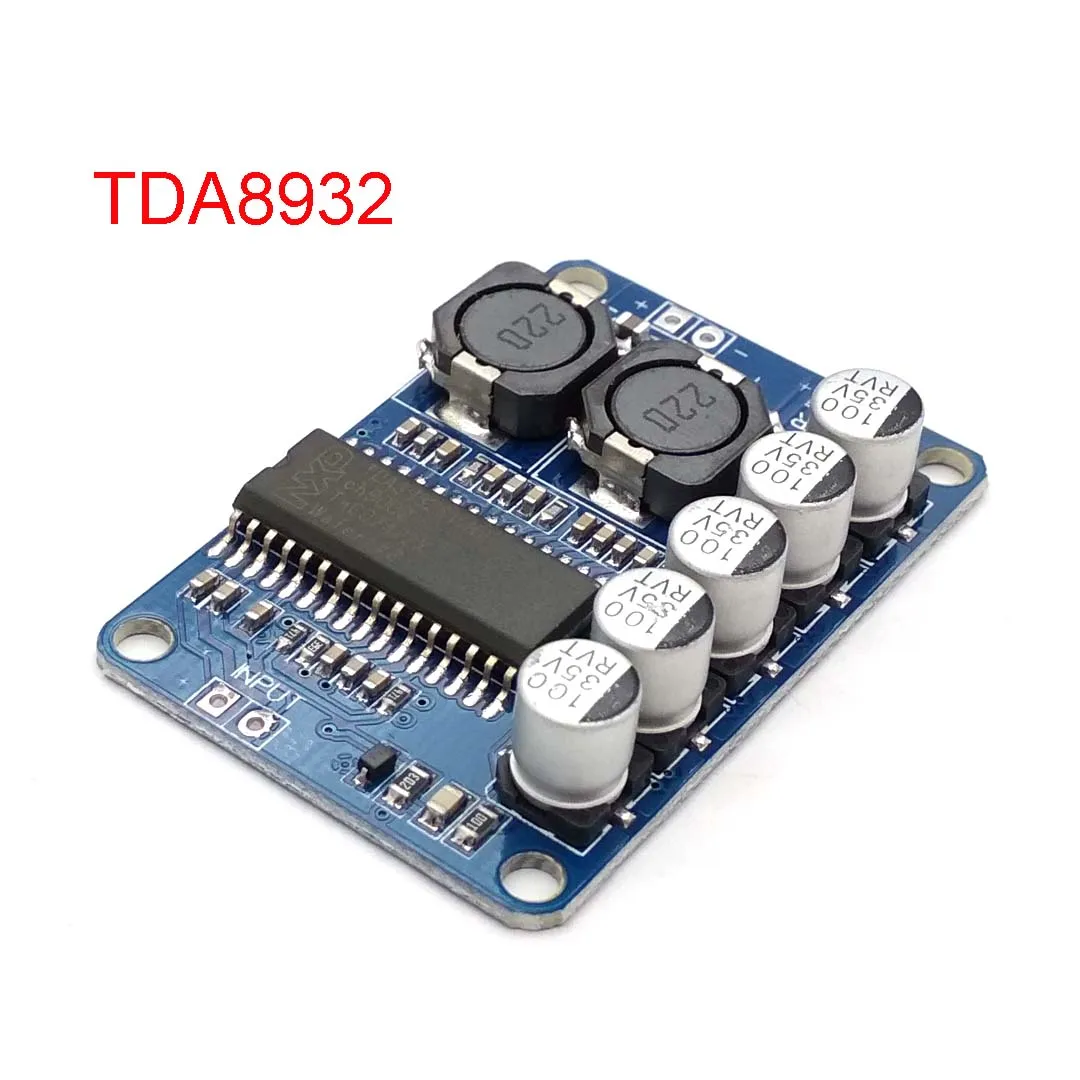 Плата цифрового усилителя мощности моно-усилитель 35 Вт модуль высокой TDA8932