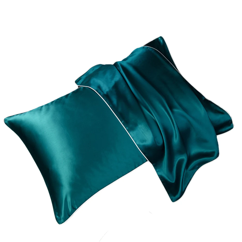

Mulberry Silk Pillowcase Top Quality Pillow Case 1 Pc Pillow Cover Silk Pillow Case 48CM*74CM 9 Colors to Choose