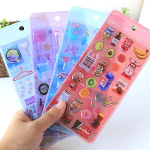 Эпоксидные кристаллы Dream, 1 шт., наклейки для дневника, канцелярские принадлежности, декоративные наклейки для мобильного телефона, наклейки для скрапбукинга, рукоделия, наклейки