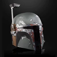 party cosplay disney star wars mask boba fett helmet film and television peripheral mask role play latex mask toy helmet