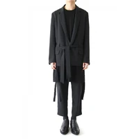 designer mens suit fashion loose lace up mens original runway clothing s 6xlcustom sized mens coats