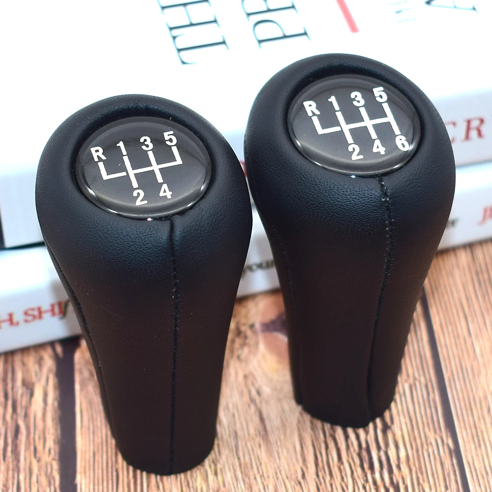 

5 6 Speed Gear Shift Knob For BMW 1 3 5 6 Series E30 E32 E34 E36 E38 E39 E46 E53 E60 E63 E83 E84 E87 E90 Shifter Lever Headball