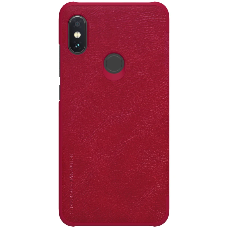 Для Xiaomi Redmi Note 6 Pro Чехол-книжка NILLKIN Qin кожаный чехол для Xiaomi Note 6 Pro global чехол-кошелек