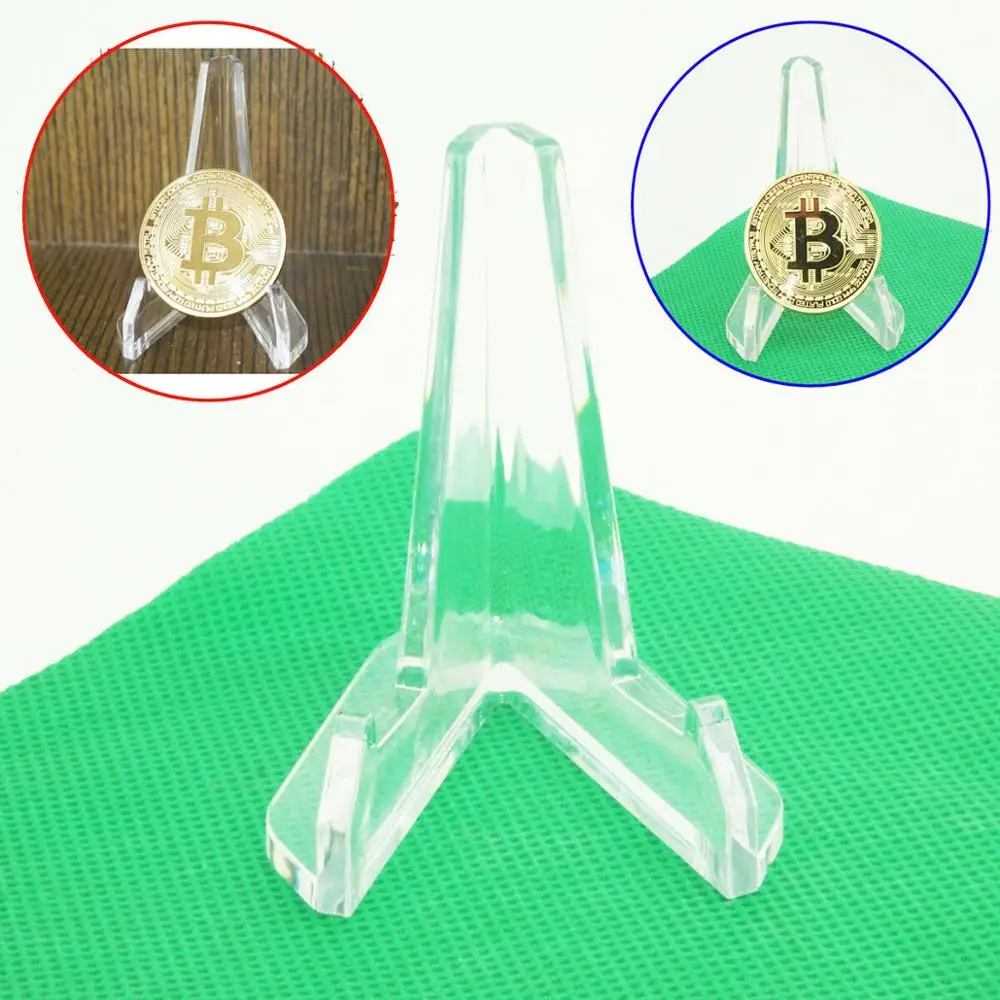 2 шт. акриловая подставка мольберт монета медаль жетон держатель Полка для