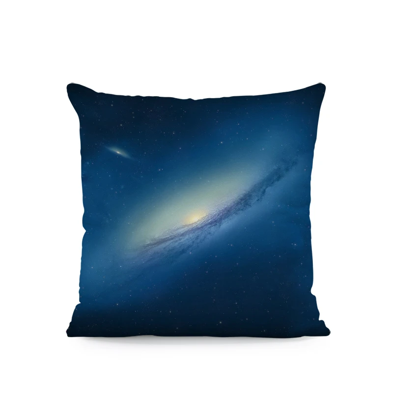 Роскошная Очаровательная наволочка синяя Звездная спираль квадратная